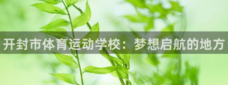 竞技宝测速入口：开封市体育运动学校：