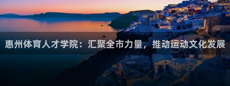  竞技宝app安卓怎么下载：惠州体育人才学院：汇聚全市力量，推
